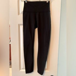 Lululemon black Wunder Train leggings size 4
